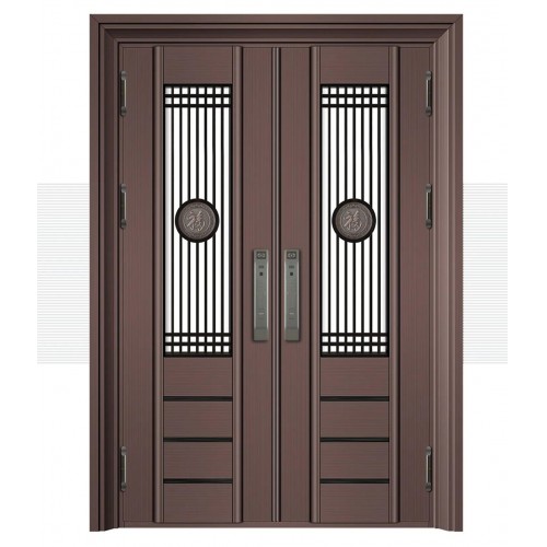 Double opening Korean style doors