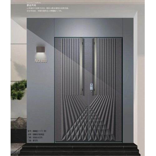 Aluminum Carving Modern Minimalist Style